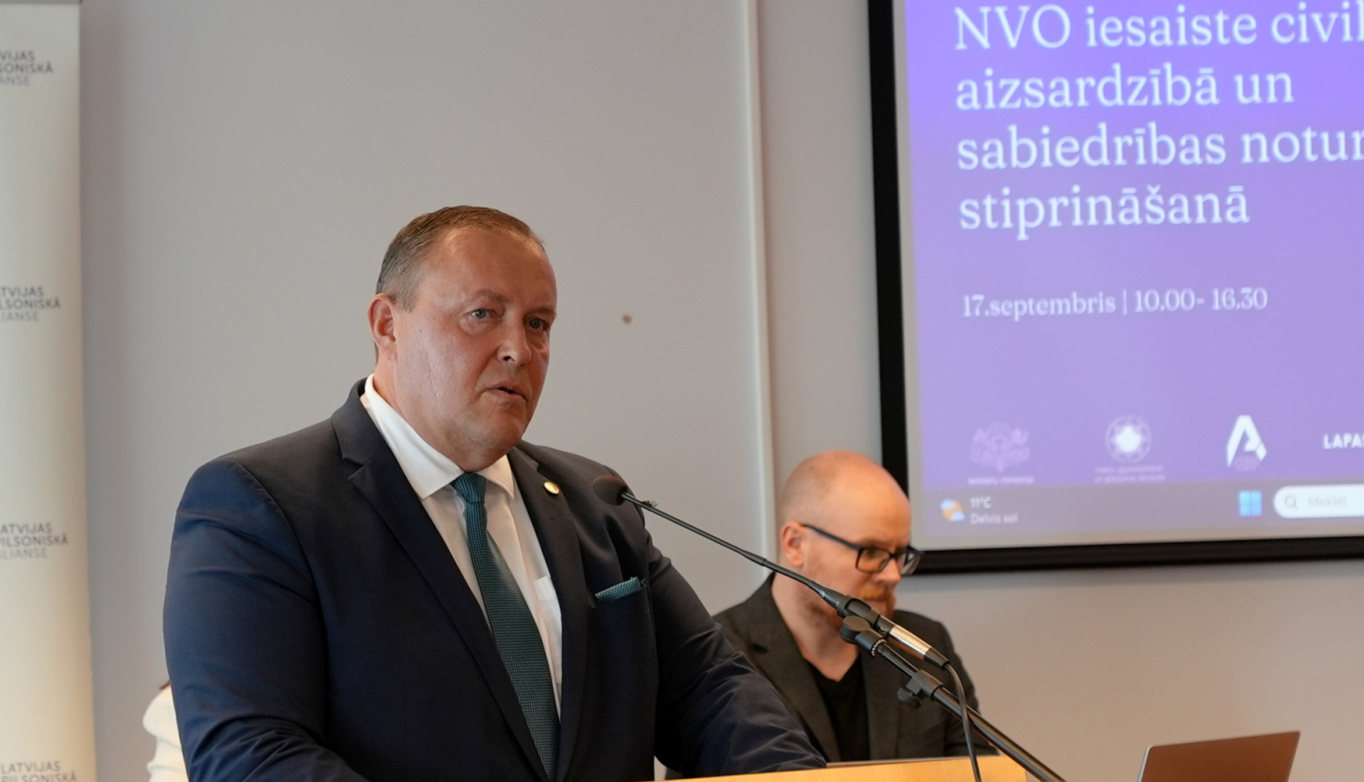 Seminārs Iekšlietu ministrijā - NVO iesaiste civilajā aizsardzībā un sabiedrības noturības stiprināšanā