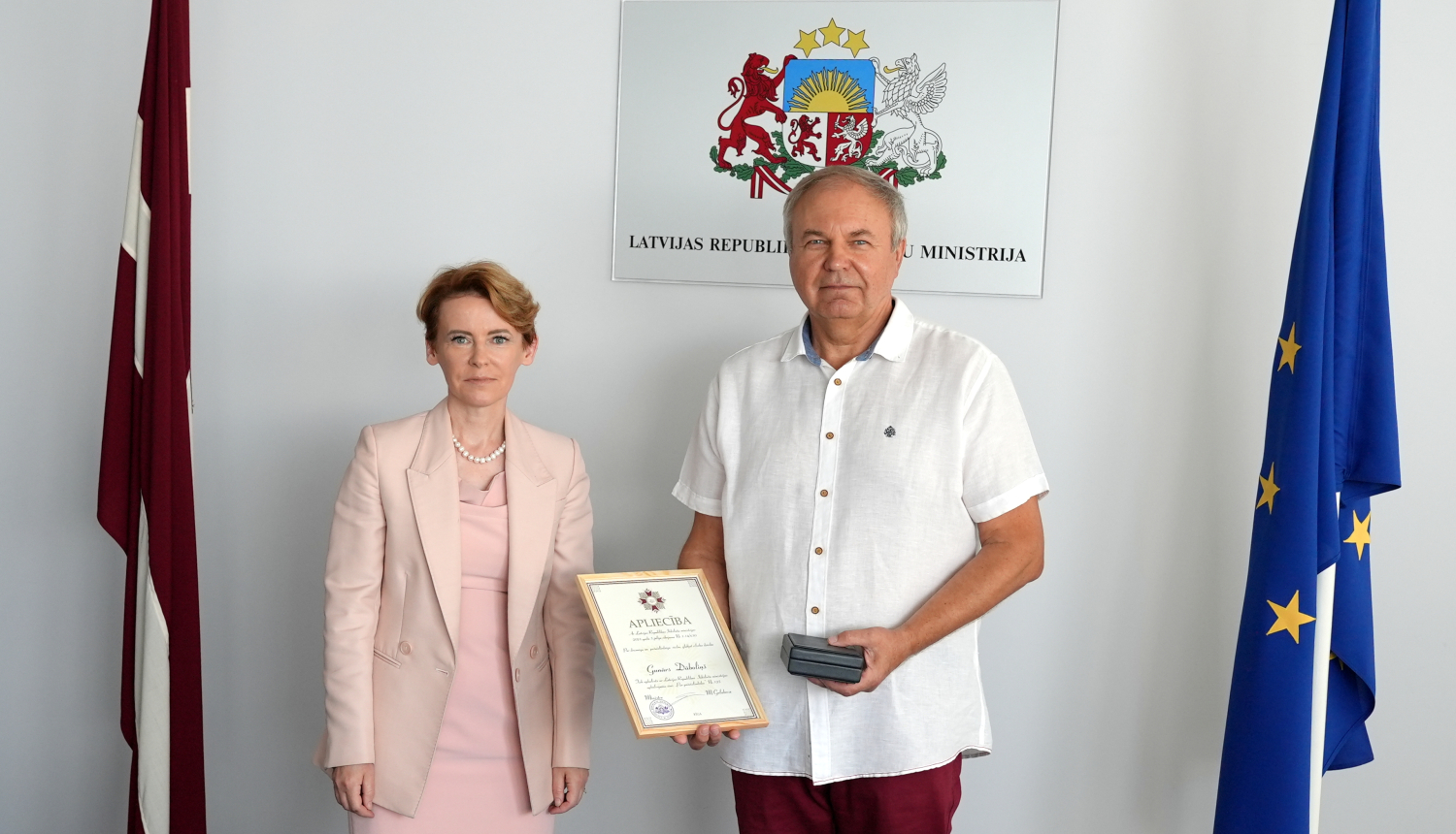 Iekšlietu ministre un G.Dāboliņš