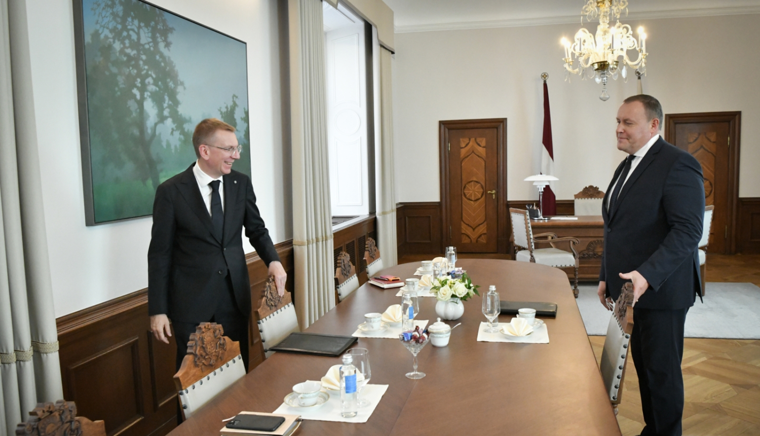 Iekšlietu ministrs pie Valsts prezidenta