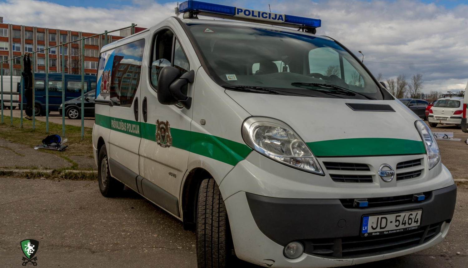 Rīgas pašvaldības policijas auto