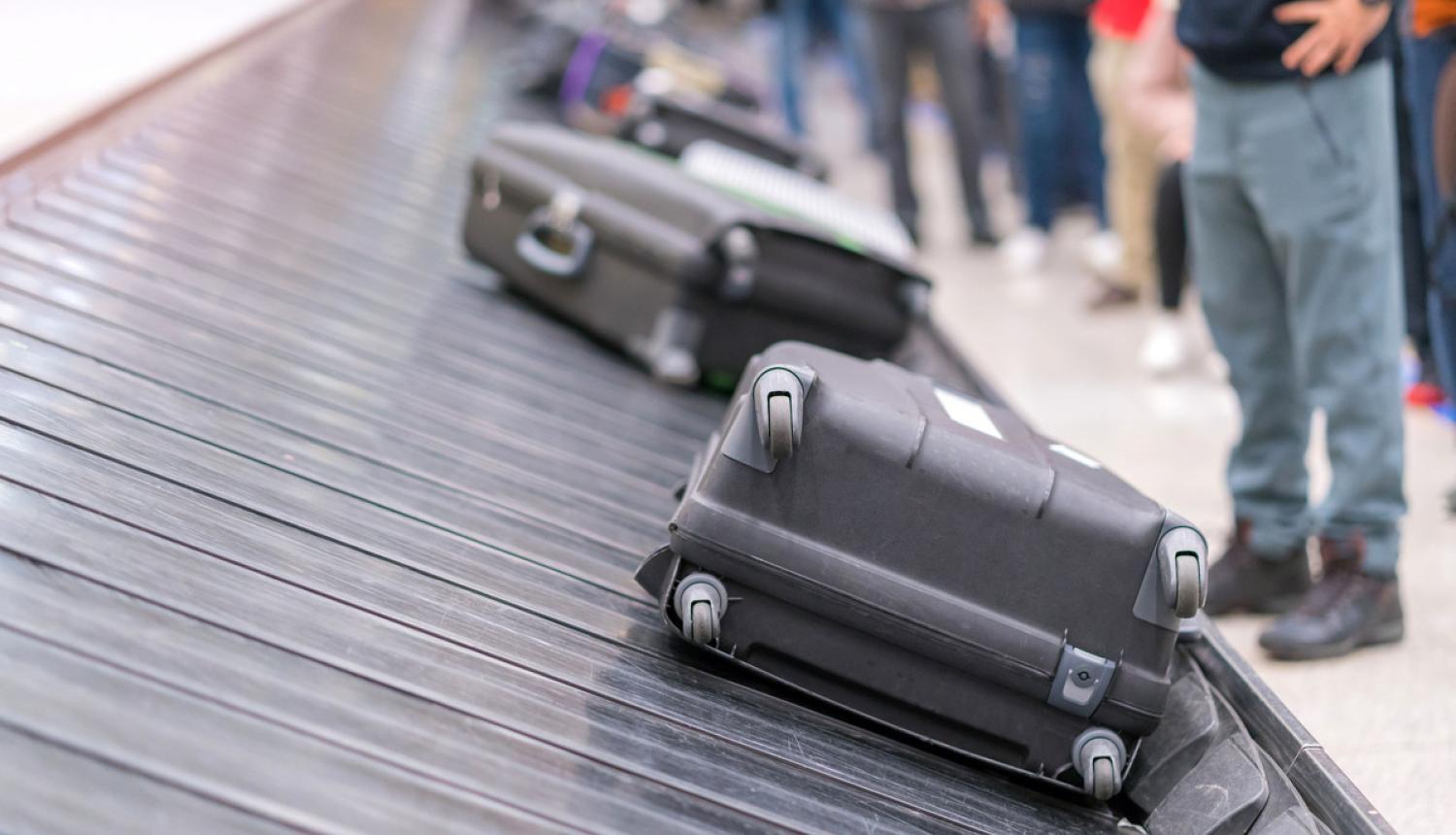 Ceļojuma somas lidostā