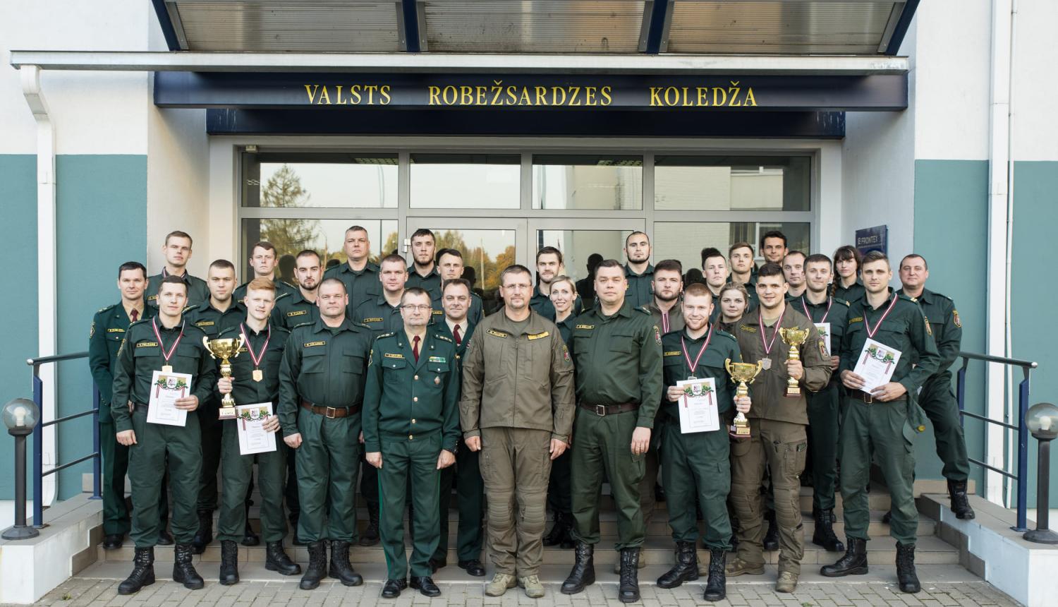 Aizvadītas XVIII robežsargu norīkojumu sacensības