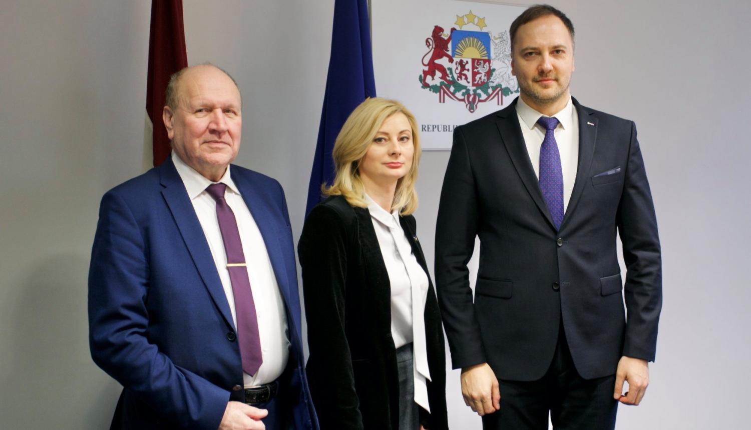 Baltijas valstu iekšlietu ministri