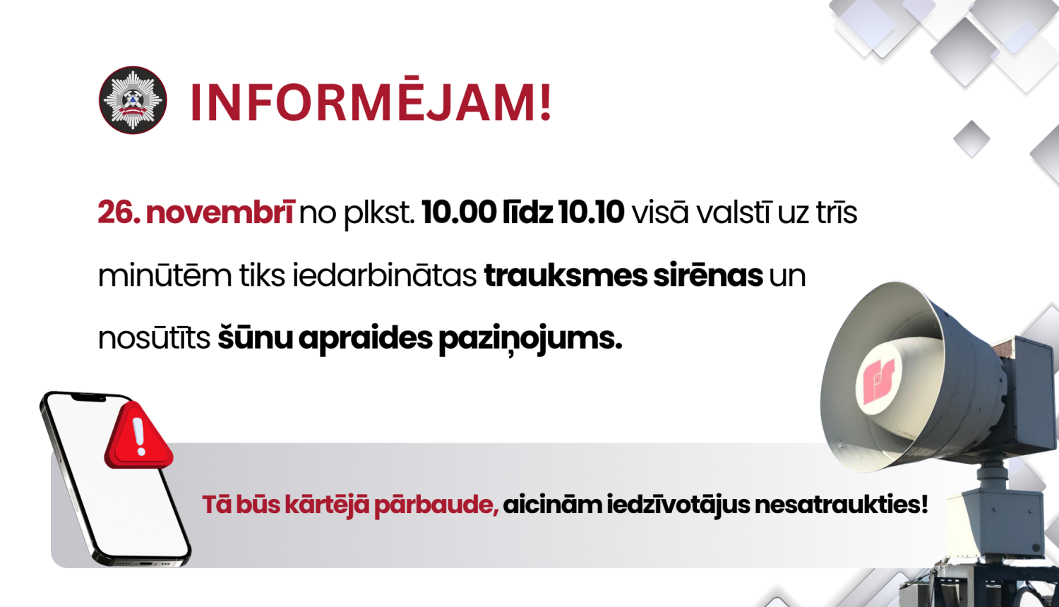 VUGD informē