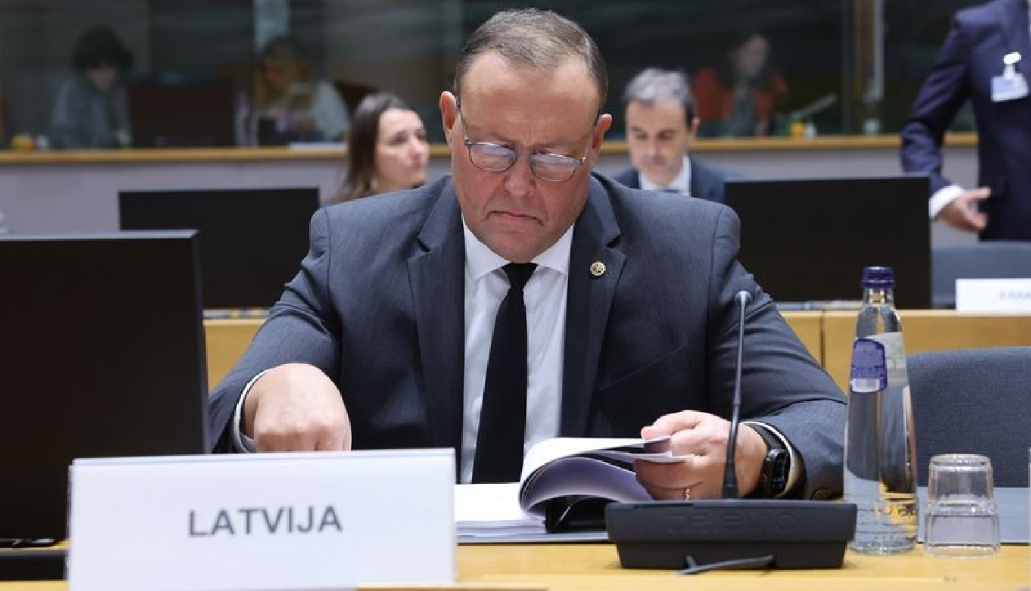 Iekšlietu ministrs R.Kozlovskis