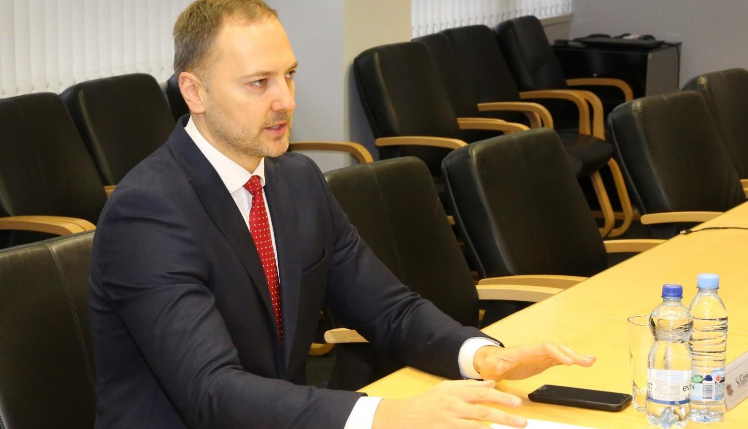 iekšlietu ministrs Sandis Ģirģens