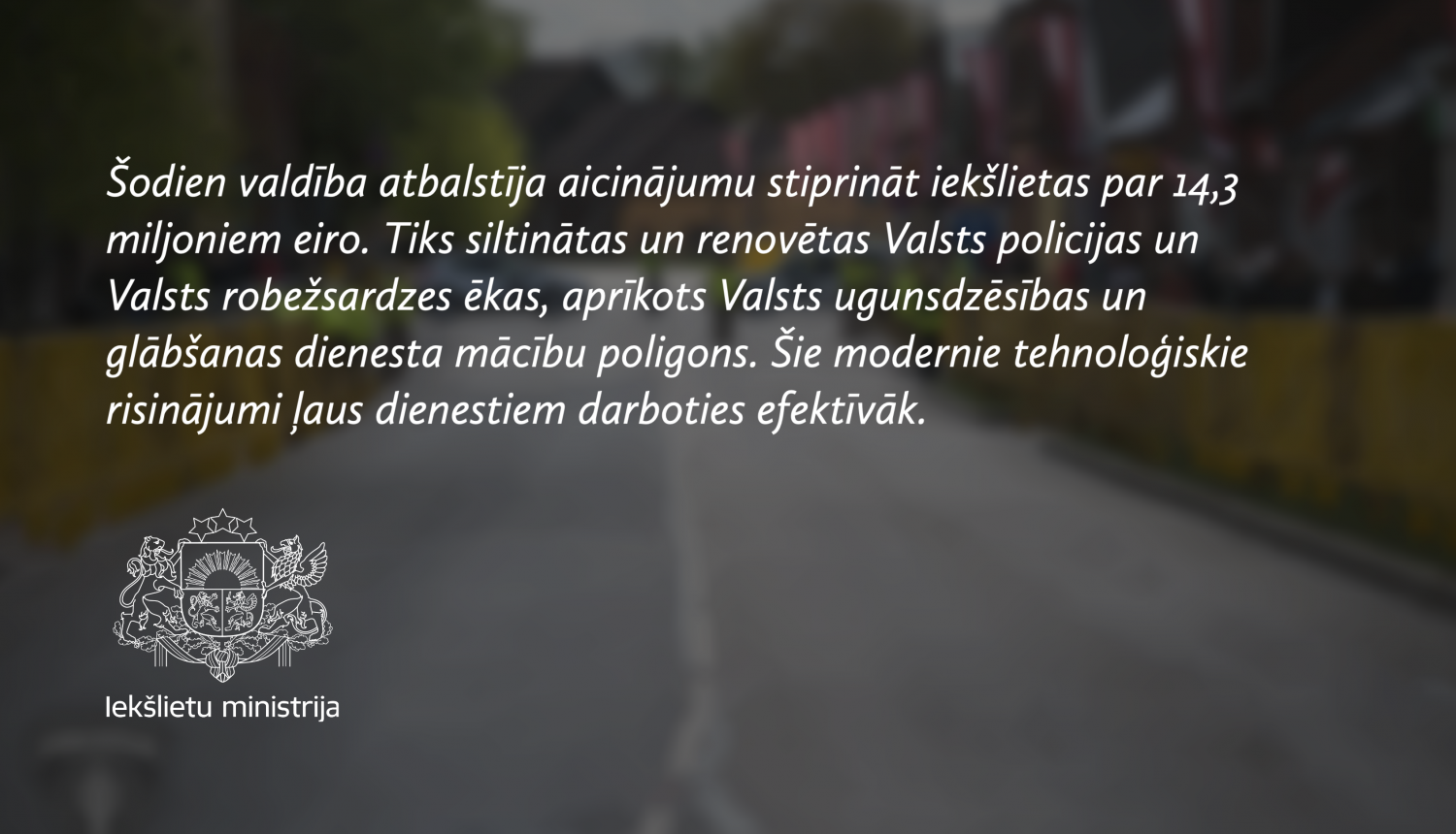 uzlabos iekšlietu dienestu darbu 