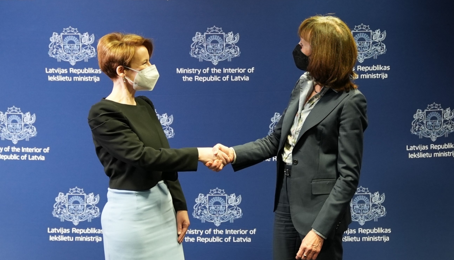 iekšlietu ministres tikšanās