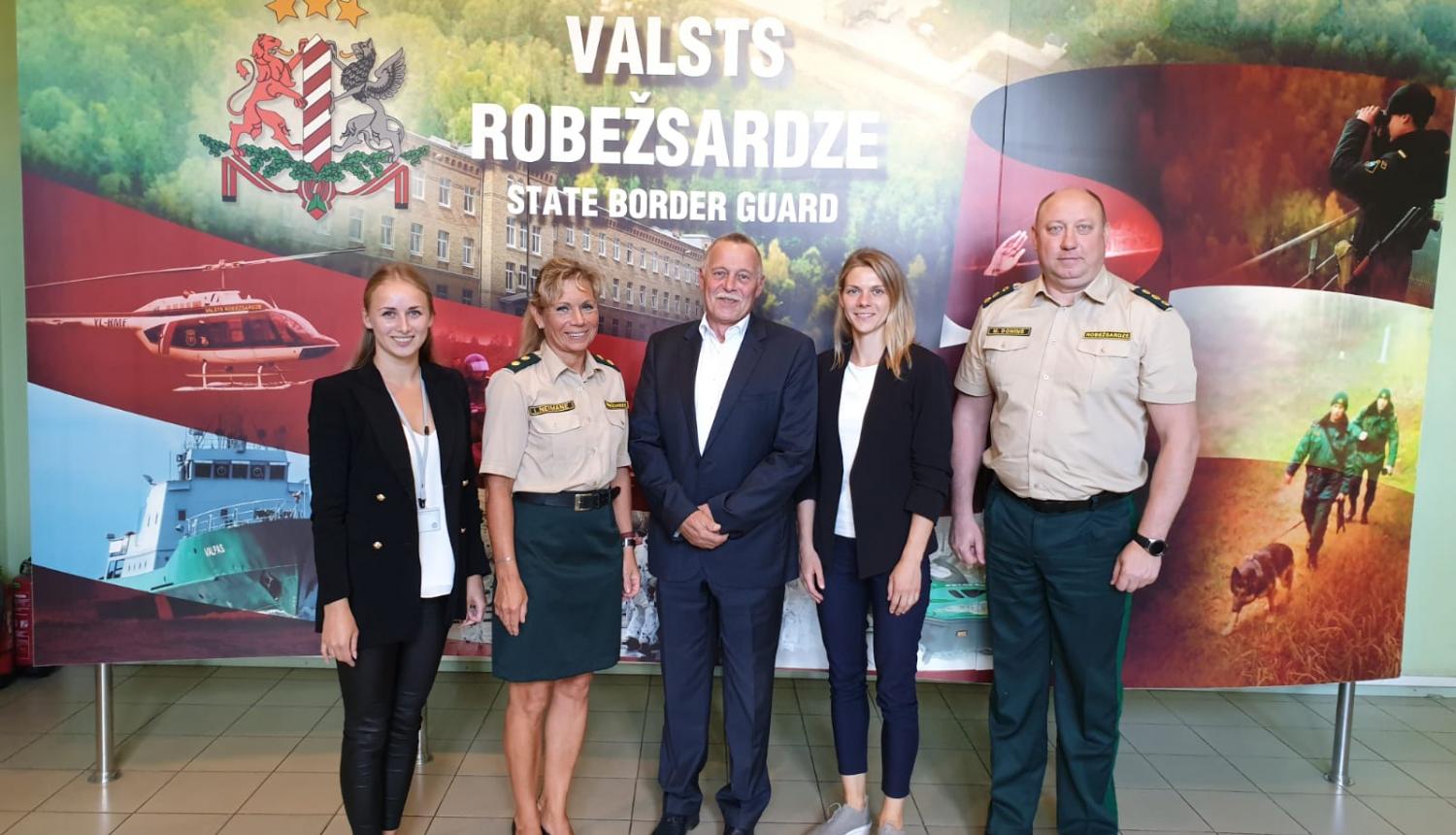 Tikšanās ar Vācijas federālo virsnieku